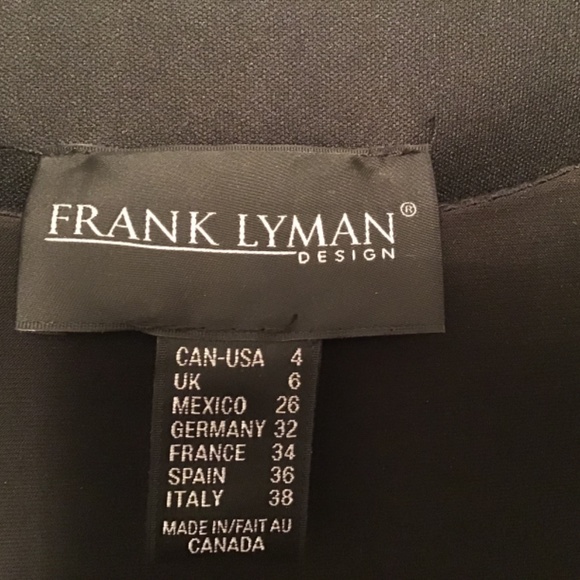 Frank Lyman Dress Size 4 CAN-USA. - Picture 3 of 5